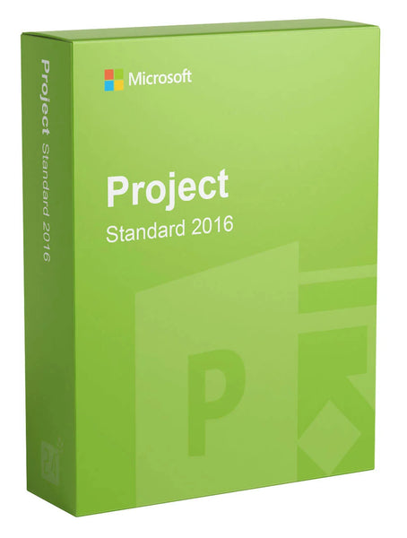 Microsoft Project 2016 (PC) Standard - Microsoft Key